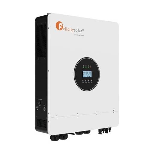 Felicity 12KWH Inverter 1 Felicity Solar inverter unit with a circular control panel